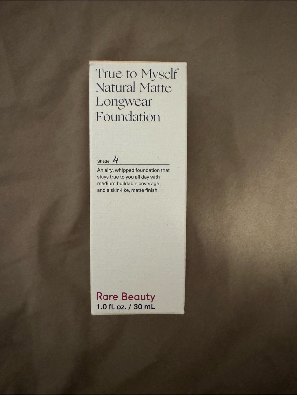 Rare Beauty True to Myself Natural Matte Longwear Foundation - Cream